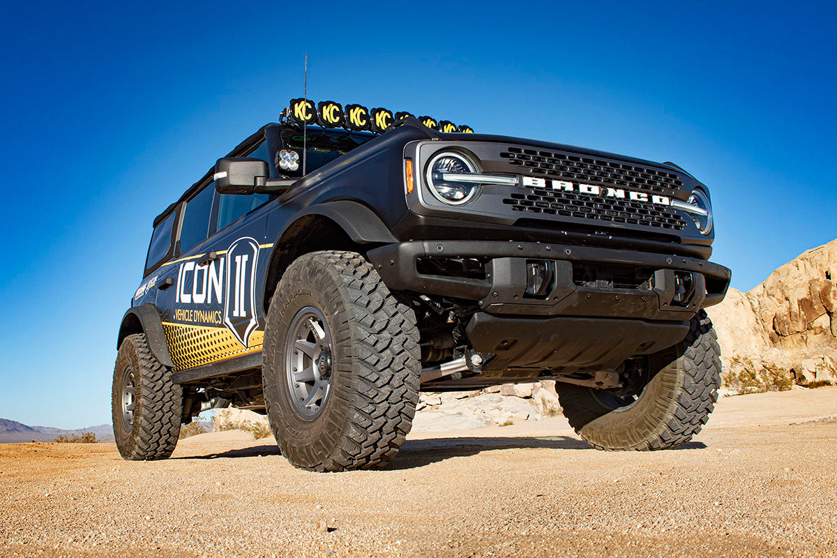ICON 21-UP BRONCO SASQUATCH 2-3" LIFT STAGE 7 SUSPENSION SYSTEM BILLET