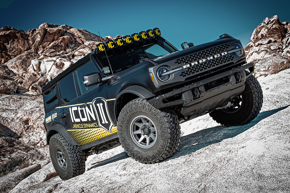 ICON 21-UP BRONCO SASQUATCH 2-3" LIFT STAGE 6 SUSPENSION SYSTEM TUBULAR
