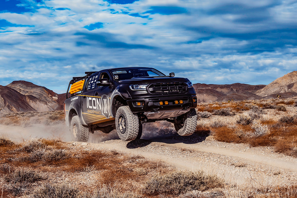 ICON 19-21 Ford Ranger 0-3.5in Stage 4 Suspension System w/ Billet UCA Alum Knuckle