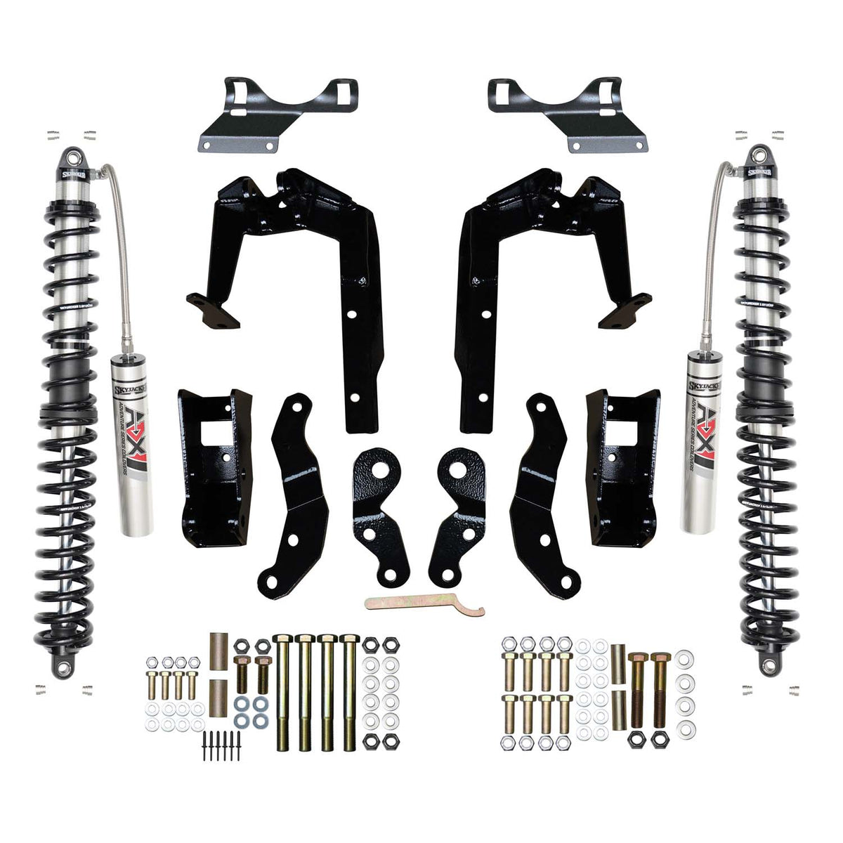 Skyjacker 21-24 Jeep Wrangler JL 3.5-6 In. ADX 2.0 Adventure Series Remote Reservoir Front Coilover