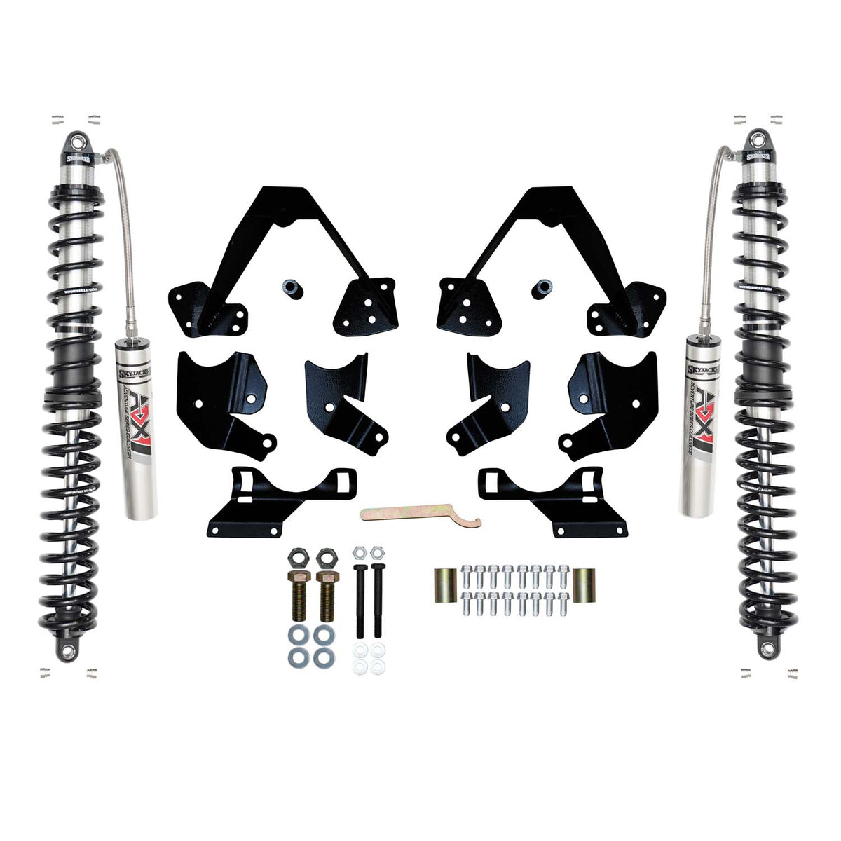 Skyjacker 21-24 Jeep Wrangler 3.5-6in ADX 2.0 Adventure Series Remote Reservoir Rear Coilover Kit