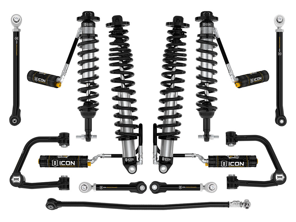 ICON 21-23 Ford Bronco Sasquatch 2-3in Lift Stage 7 Suspension System Tubular Heavy Rate