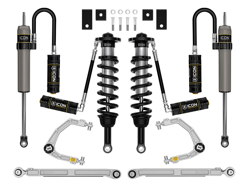 ICON 2022+ Toyota Tundra 1.25-3.5in Stage 8 Suspension System Billet