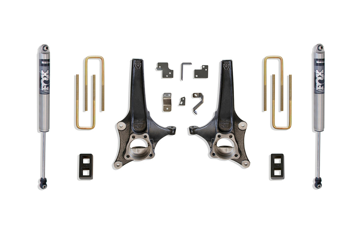 MaxTrac 19-23 GM 1500 2WD 3.5in Lift Kit w/FOX Rear Shocks