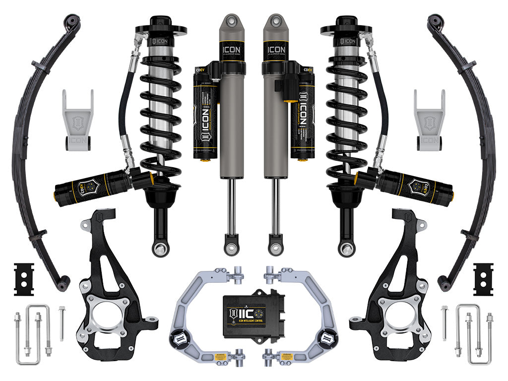 21-23 Ford F150 Tremor 4WD 3.5-4.5in Stage 5 Suspension Sys Billet UCA / Leaf Pack