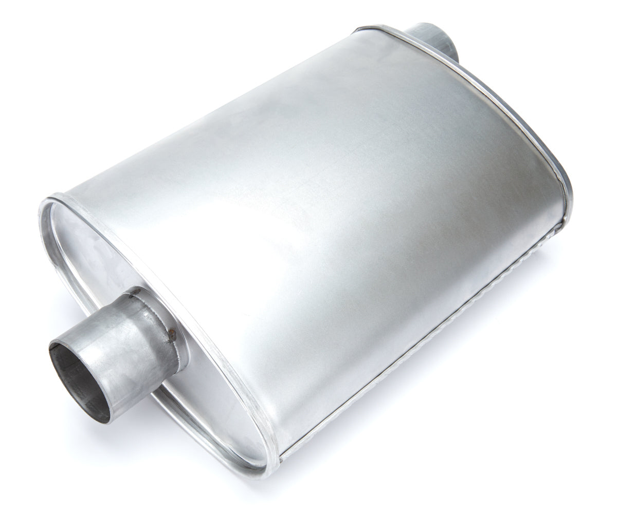 Magnaflow Rumble Muffler 14in Body (L) 19.5in Overall (L) - 9.75in Body (W) - 2.5in Offset/Center