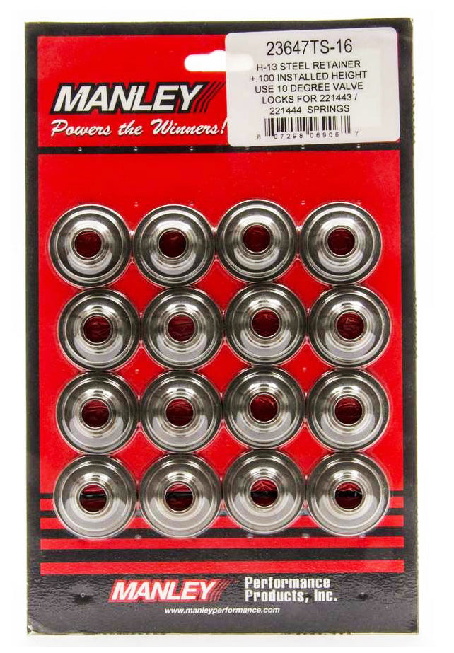 Manley Spring Retainer, RET-H-13 1.550,+.100 DBL