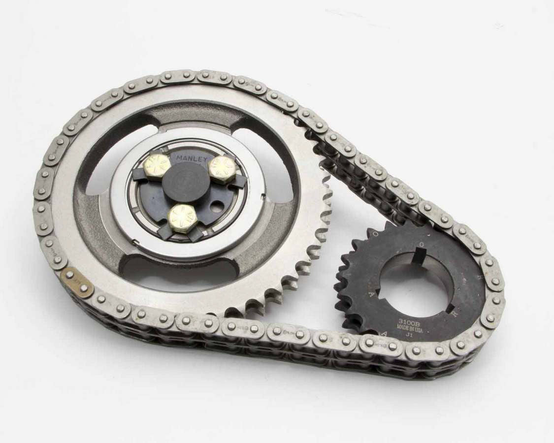 Manley Race Roller Timing Chain Kit - Small Block Chevrolet - Torrington - Short