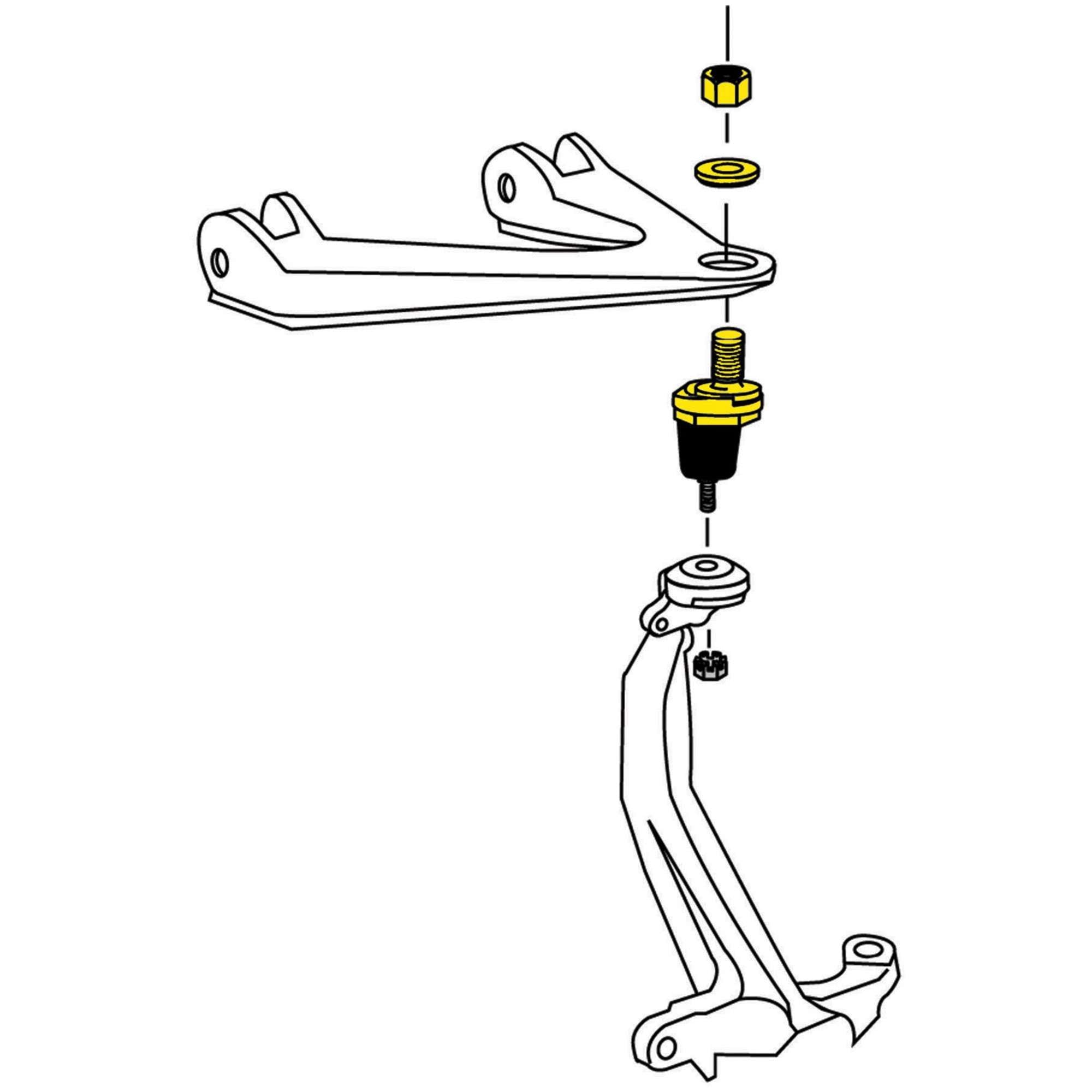 MOOG 95-00 Chrysler Cirrus Front Upper Ball Joint