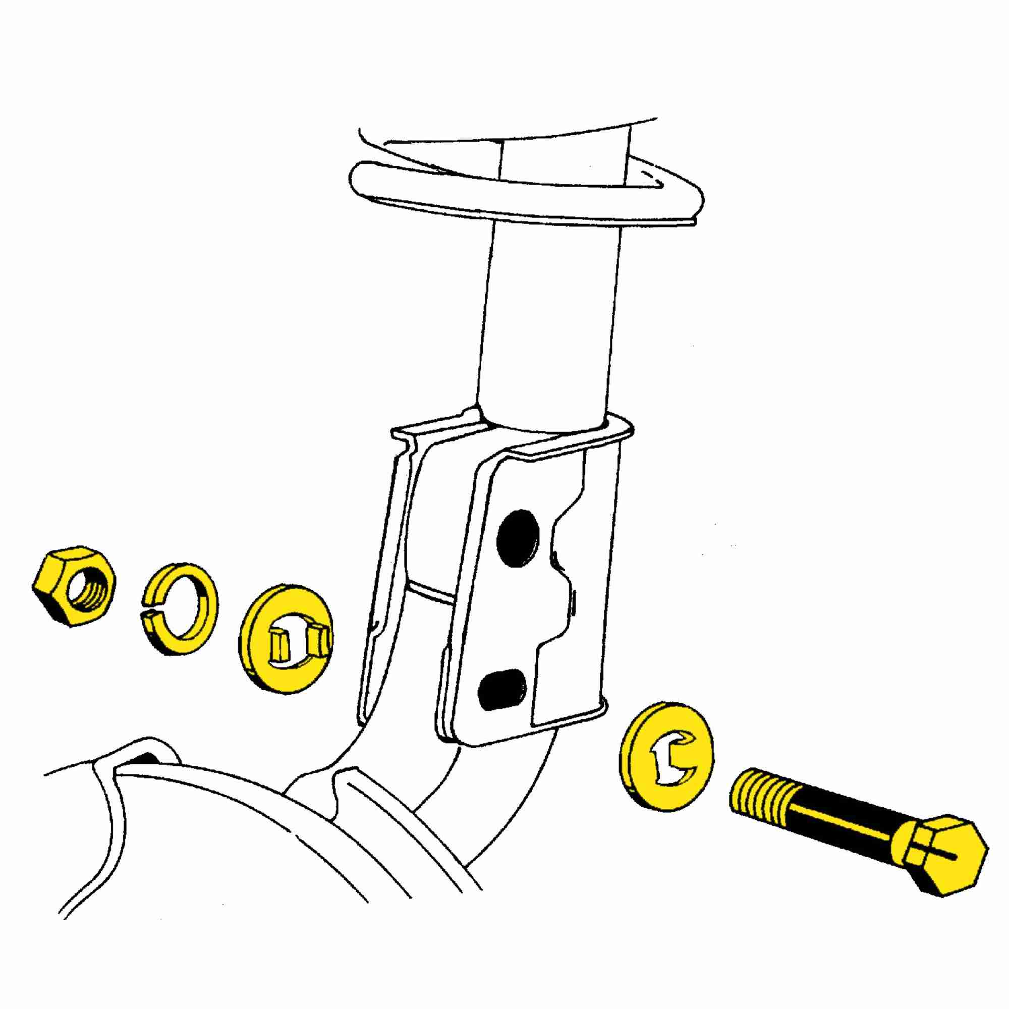 MOOG 83-87 Renault Alliance Front / Rear Cam Bolt Kit