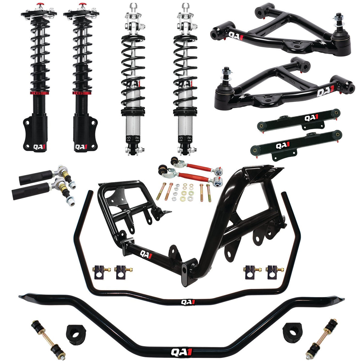 QA1 79-86 Ford Mustang Level 2 Handling Kit w/ Shocks