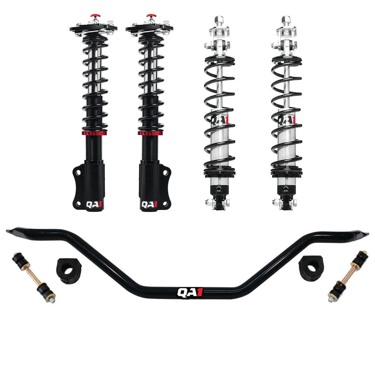 QA1 87-89 Ford Mustang Level 1 Handling Kit w/ Shocks