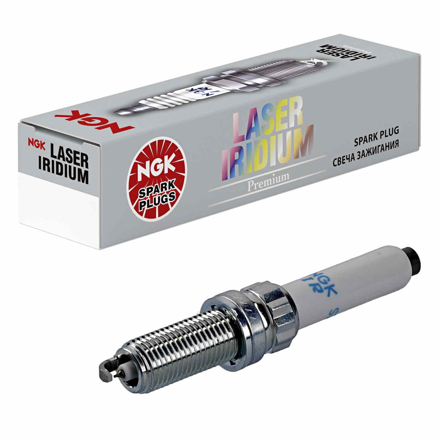 NGK Laser Iridium Spark Plugs Box of 4 (SILKGR9A7ES)