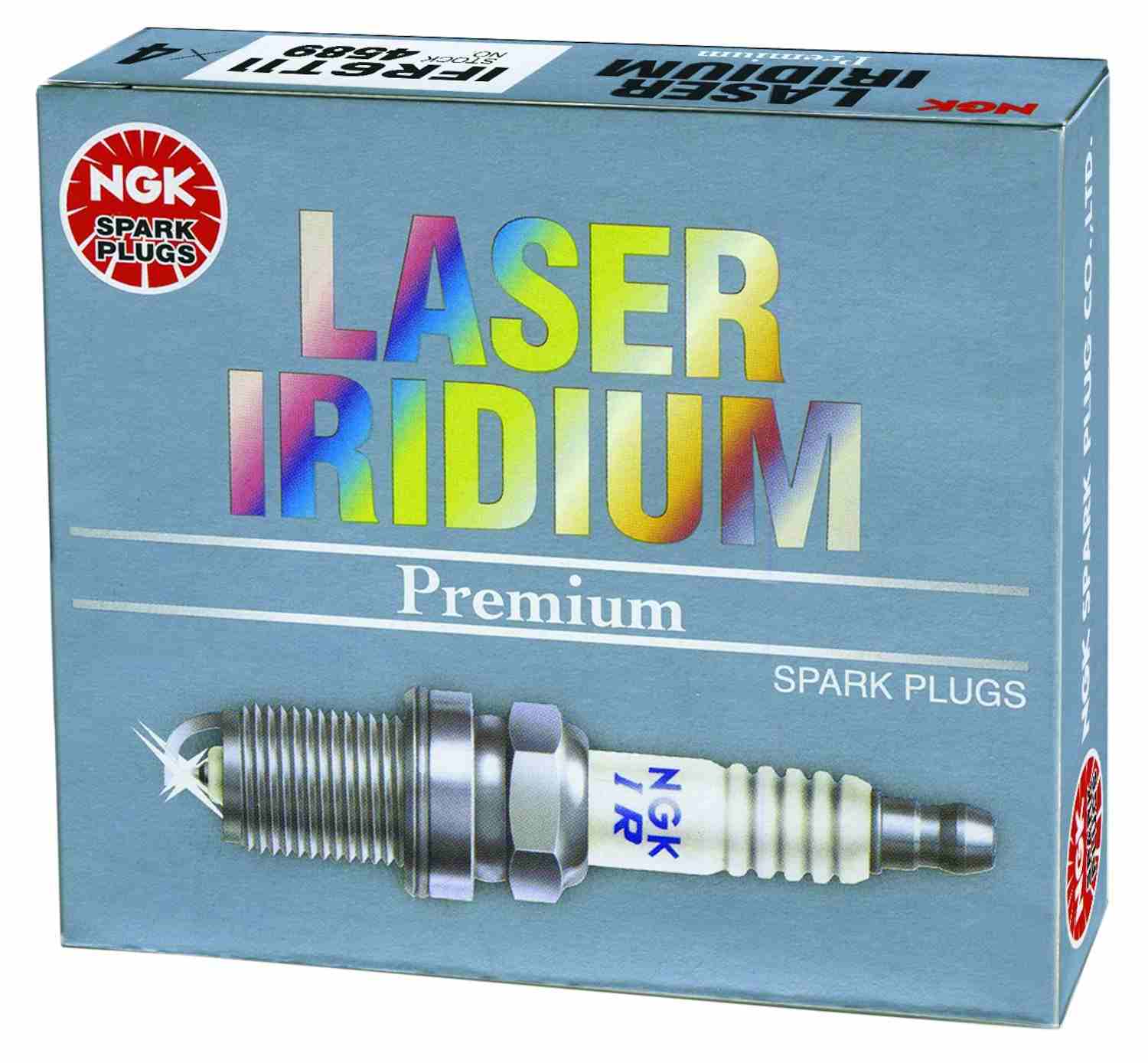 NGK Laser Iridium Spark Plug Box of 4 (SILZKFR8G7S)