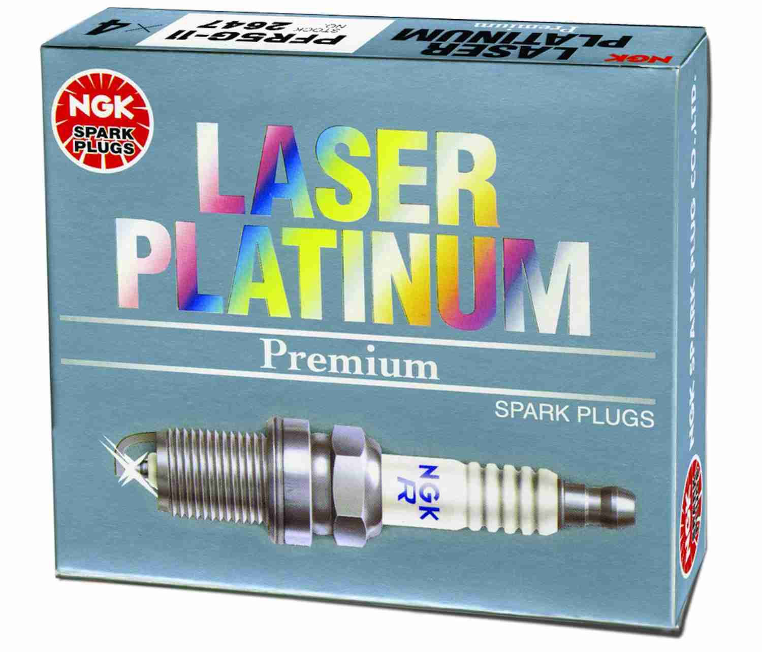NGK Multi-Ground Spark Plug Box of 4 (LKAR8AP7JDS)