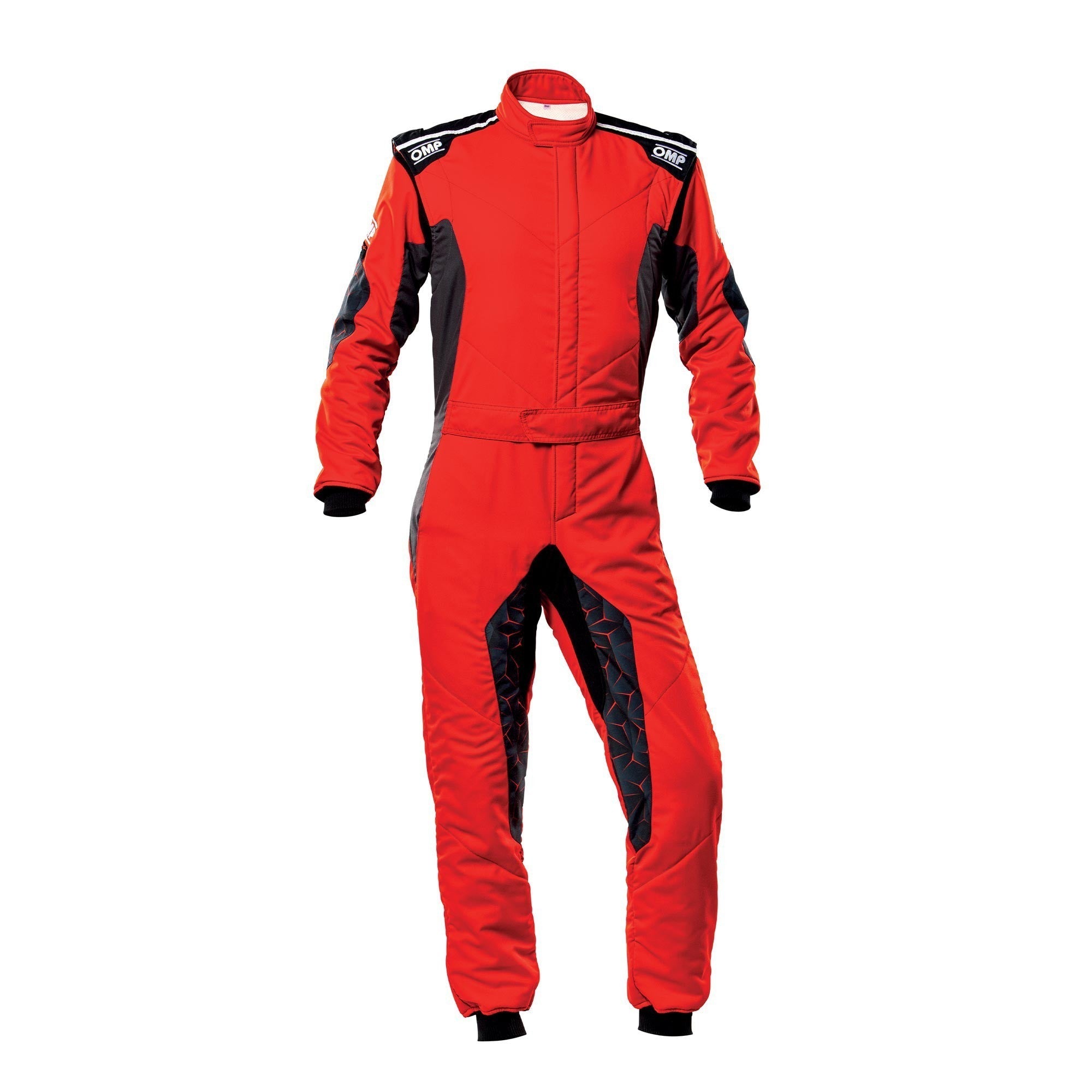 OMP Tecnica Hybrid Overall Fia 8856-2018 - Red/Black Sz 54