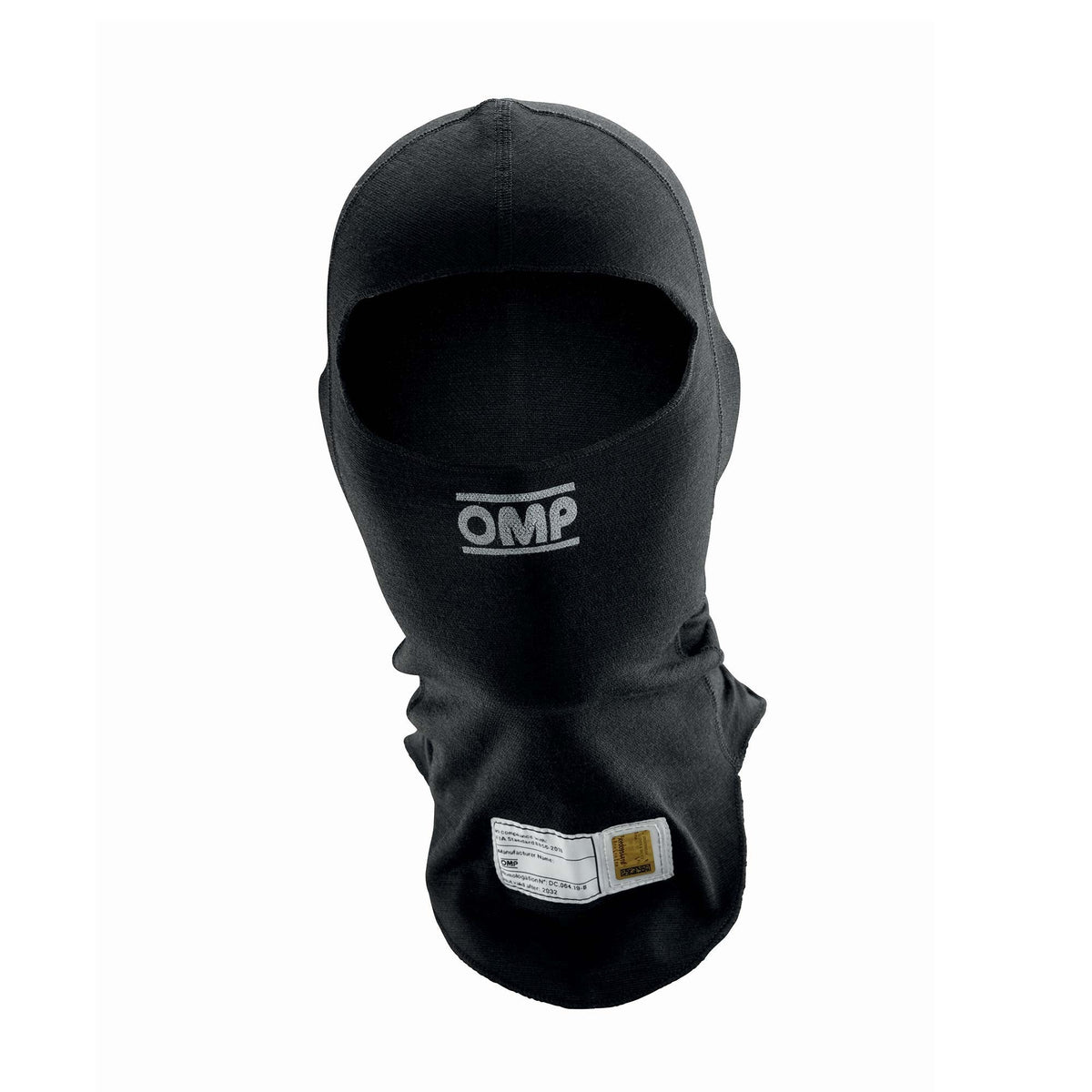 OMP TECNICA EVO BALACLAVA FIA 8856-2018 BLACK SZ S