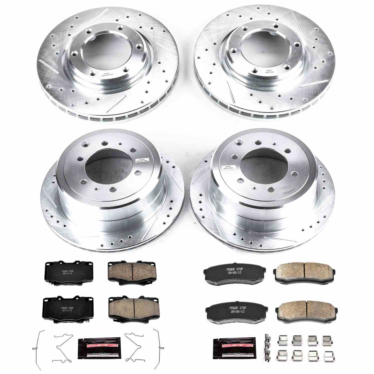 Power Stop 96-97 Lexus LX450 Front & Rear Z23 Evolution Sport Brake Kit