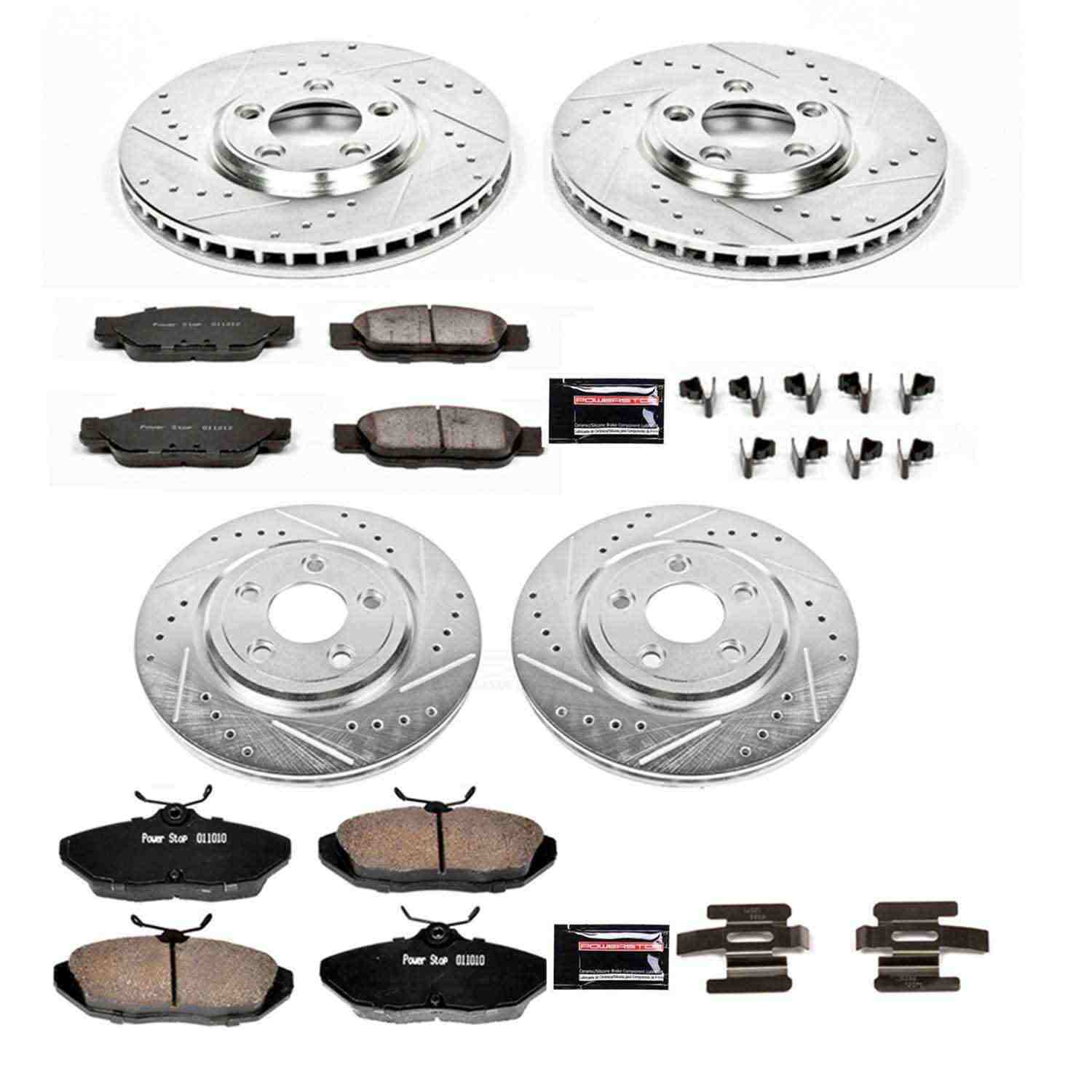 Power Stop 02-05 Ford Thunderbird Front & Rear Z23 Evolution Sport Brake Kit