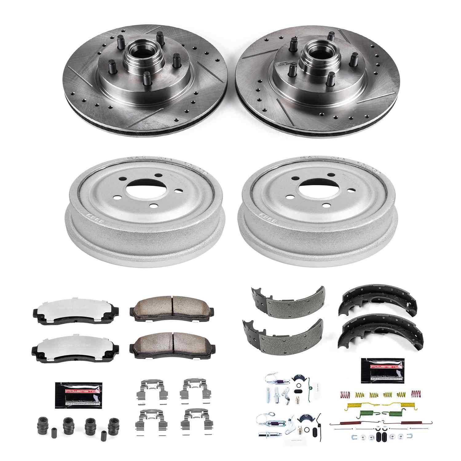 Power Stop 03-09 Ford Ranger Front & Rear Z36 Truck & Tow Brake Kit