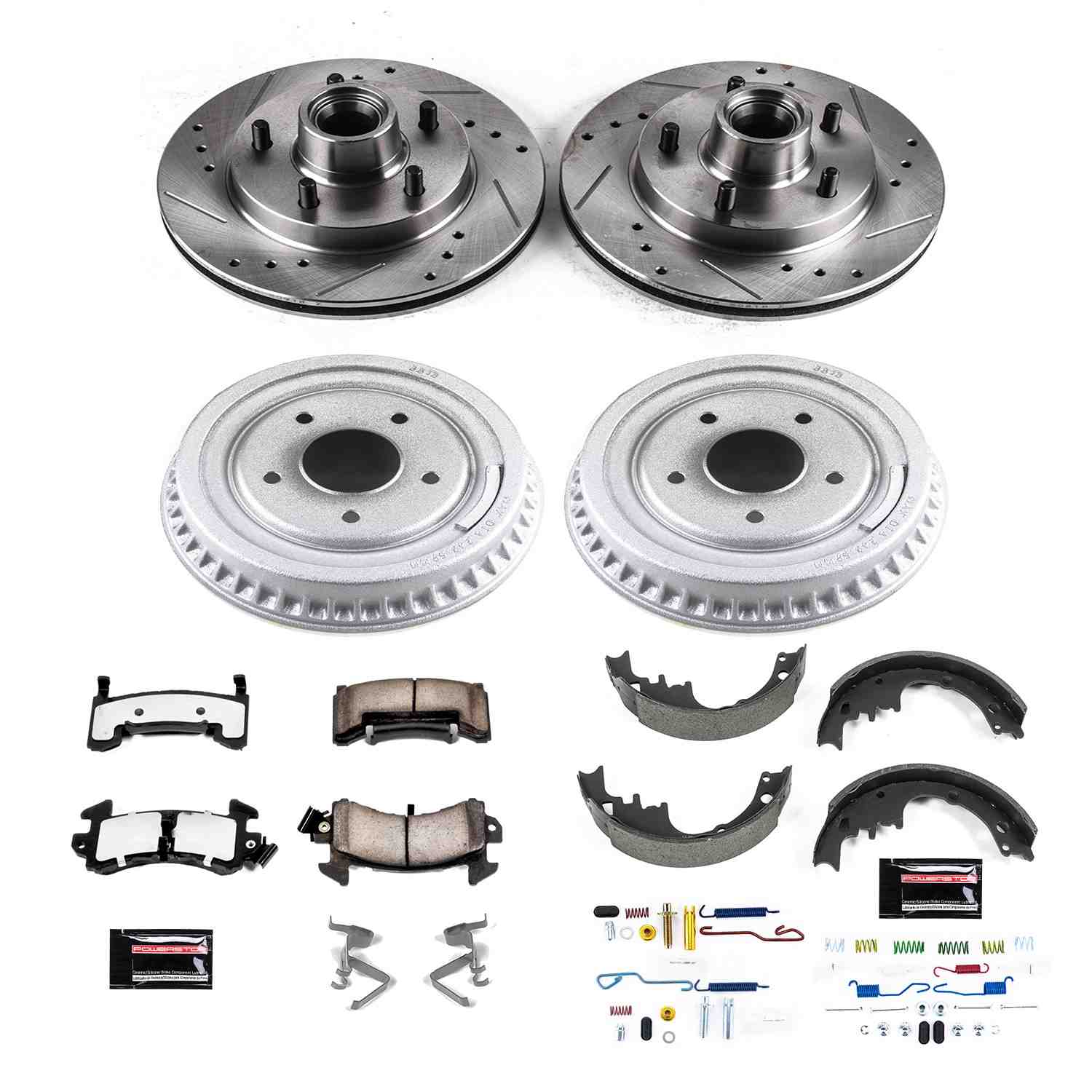 Power Stop 87-88 Chevrolet LLV Front & Rear Z36 Truck & Tow Brake Kit