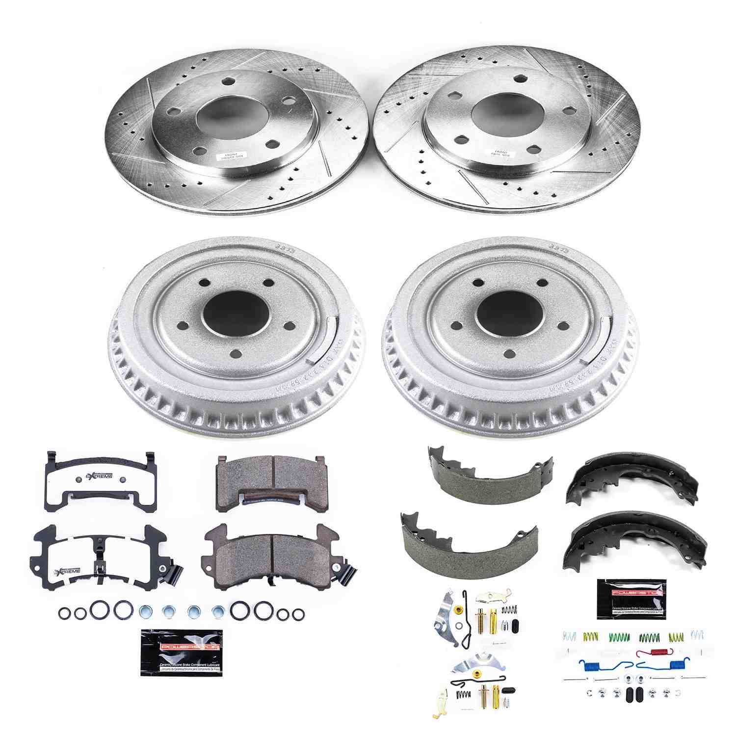 Power Stop 79-85 Buick Riviera Front & Rear Z26 Street Warrior Brake Kit