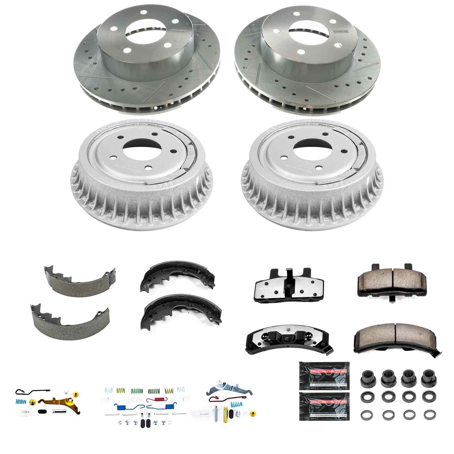 Power Stop 90-02 Chevrolet Astro Front & Rear Z36 Truck & Tow Brake Kit
