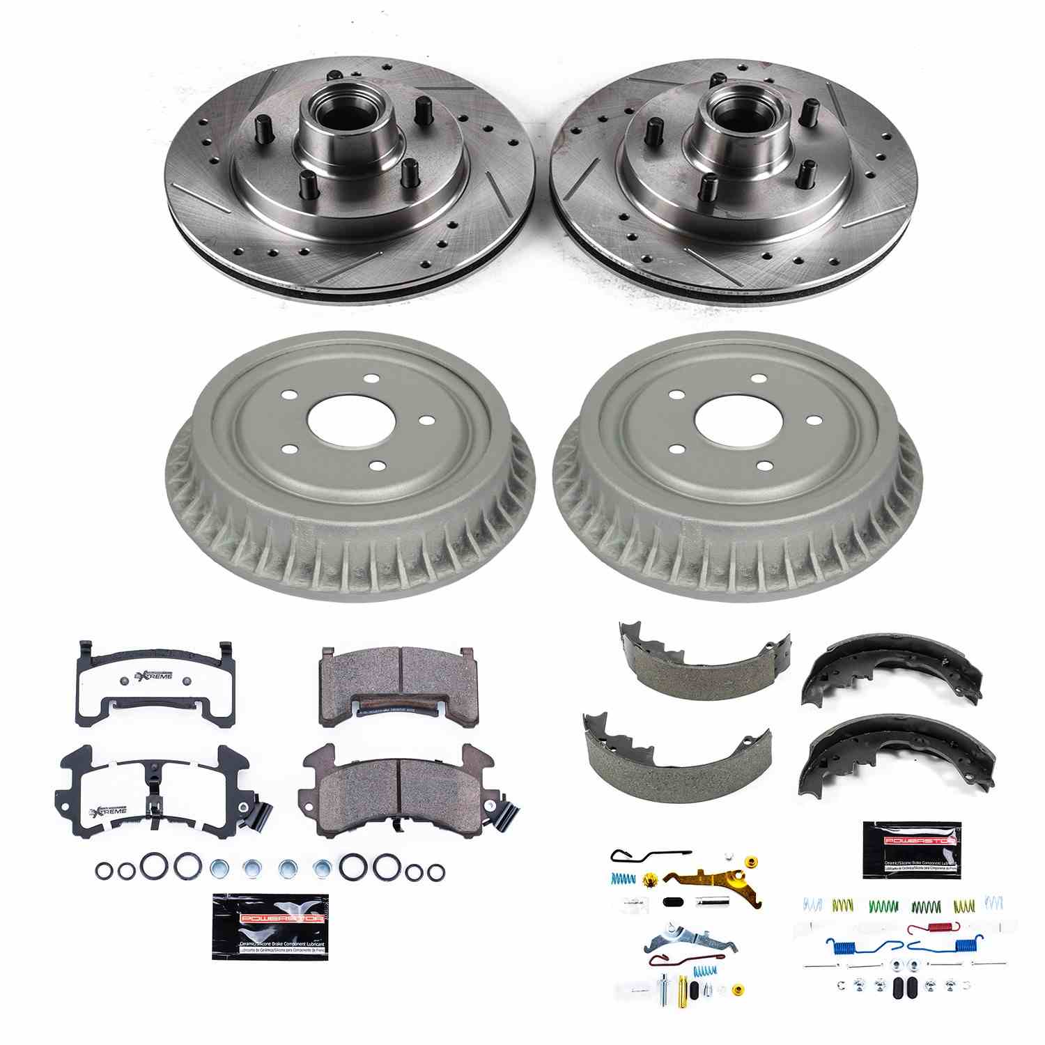 Power Stop 92-95 Chevrolet LLV Front & Rear Z26 Street Warrior Brake Kit