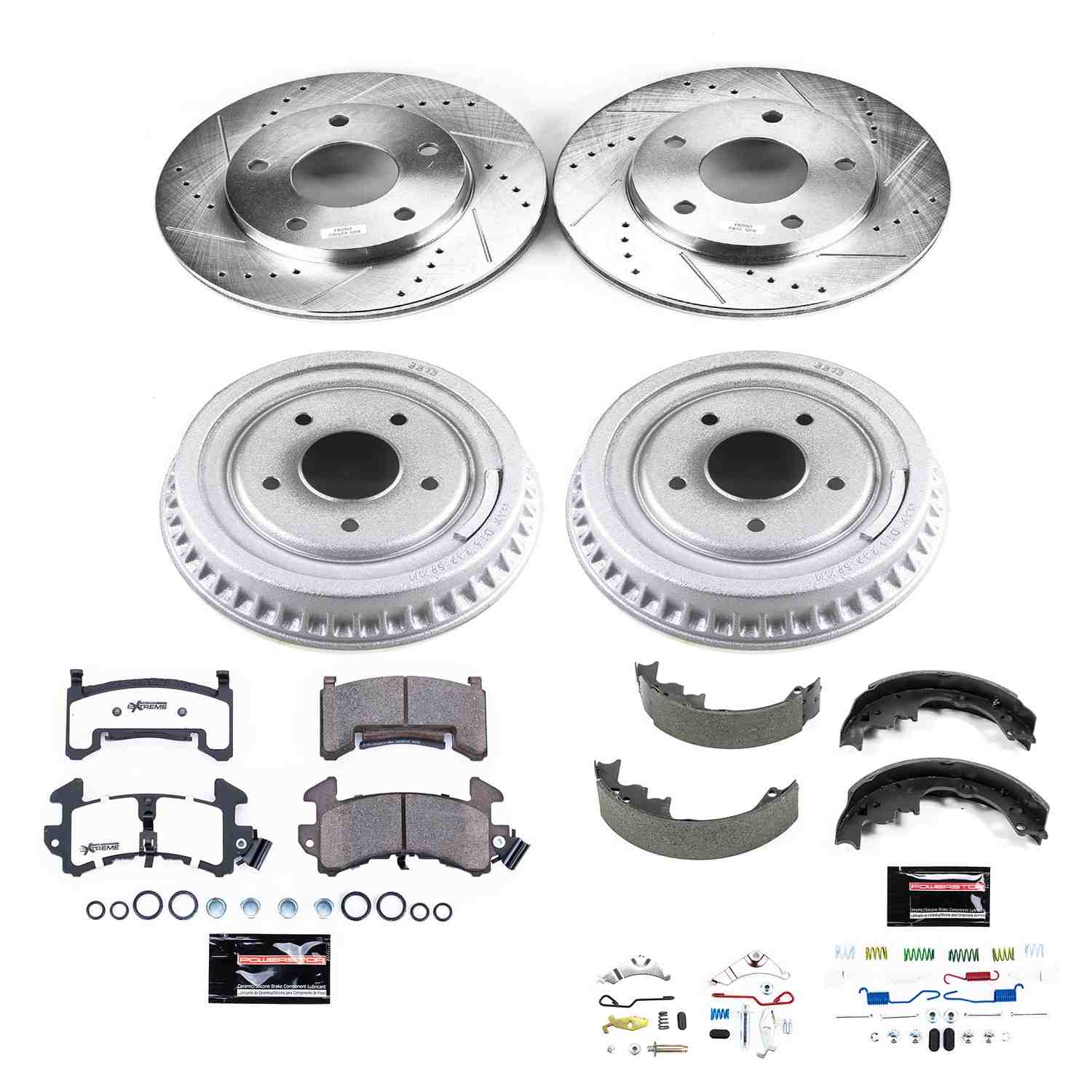 Power Stop 1984 GMC S15 Front & Rear Z26 Street Warrior Brake Kit
