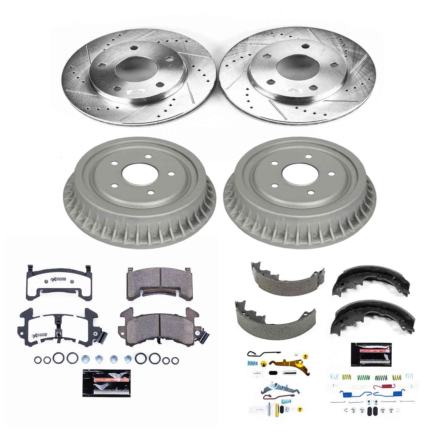 Power Stop 1991 GMC Syclone Front & Rear Z26 Street Warrior Brake Kit
