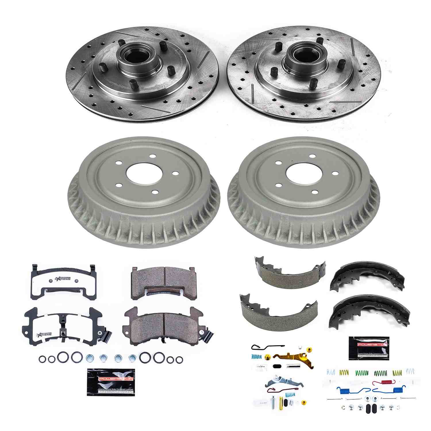 Power Stop 98-03 Chevrolet S10 Front & Rear Z26 Street Warrior Brake Kit