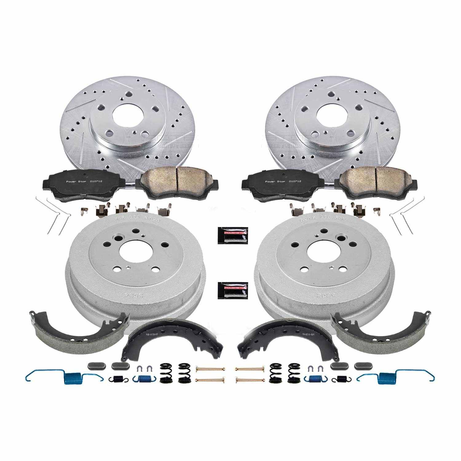 Power Stop 00-01 Toyota Camry Front & Rear Z23 Evolution Sport Brake Kit