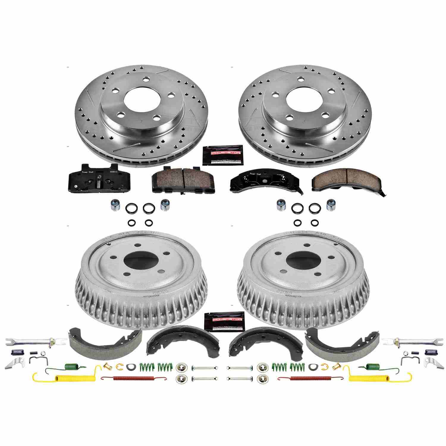 Power Stop 86-90 Buick LeSabre Front & Rear Z23 Evolution Sport Brake Kit