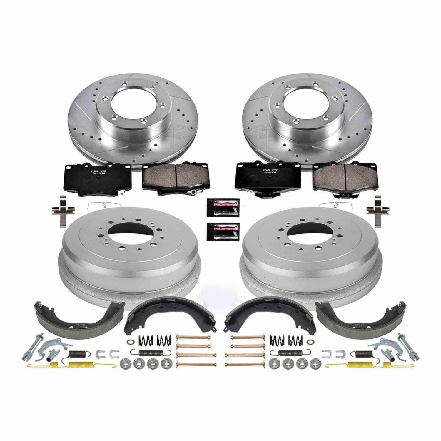 Power Stop 91-95 Toyota 4Runner Front & Rear Z23 Evolution Sport Brake Kit