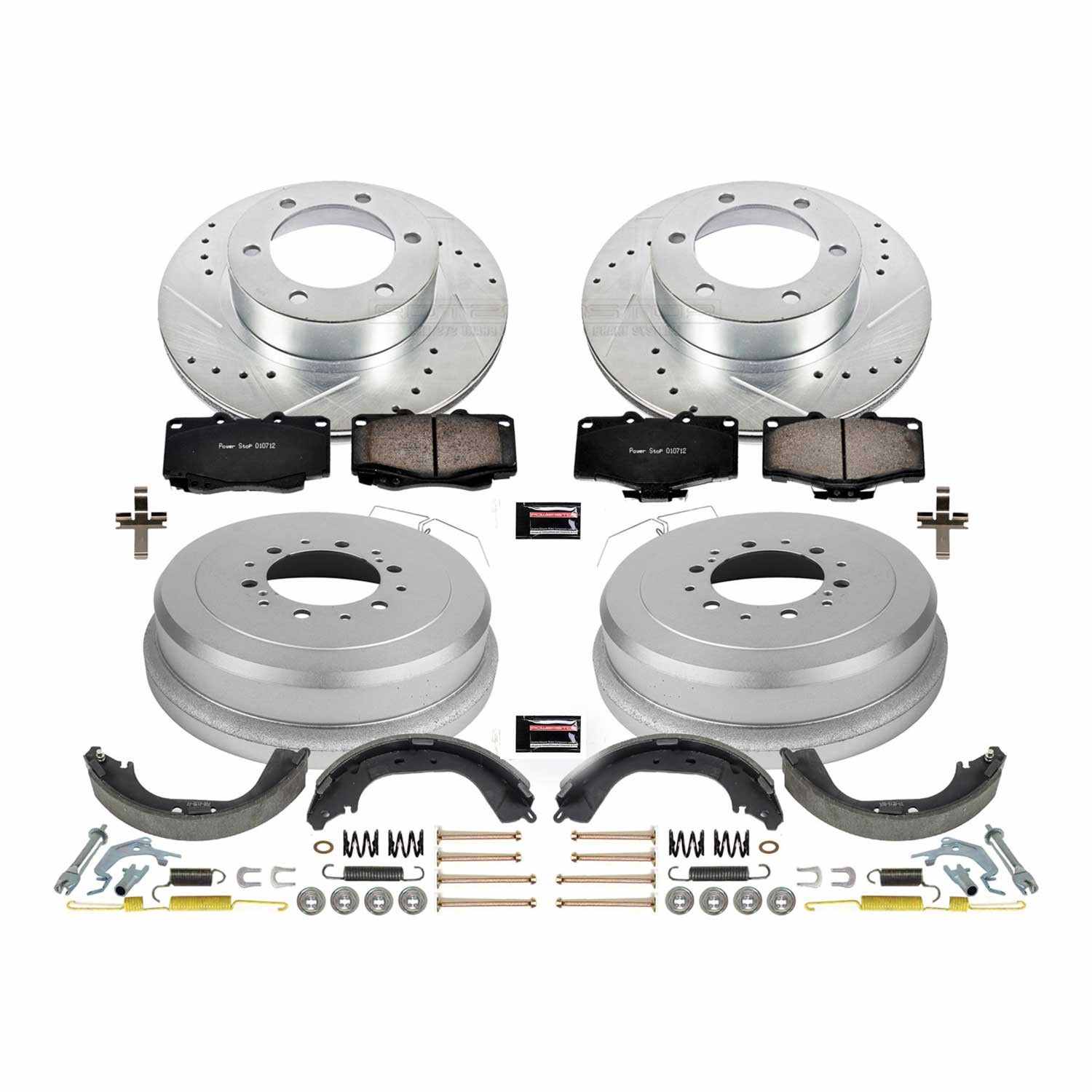Power Stop 95-00 Toyota 4Runner Front & Rear Z23 Evolution Sport Brake Kit