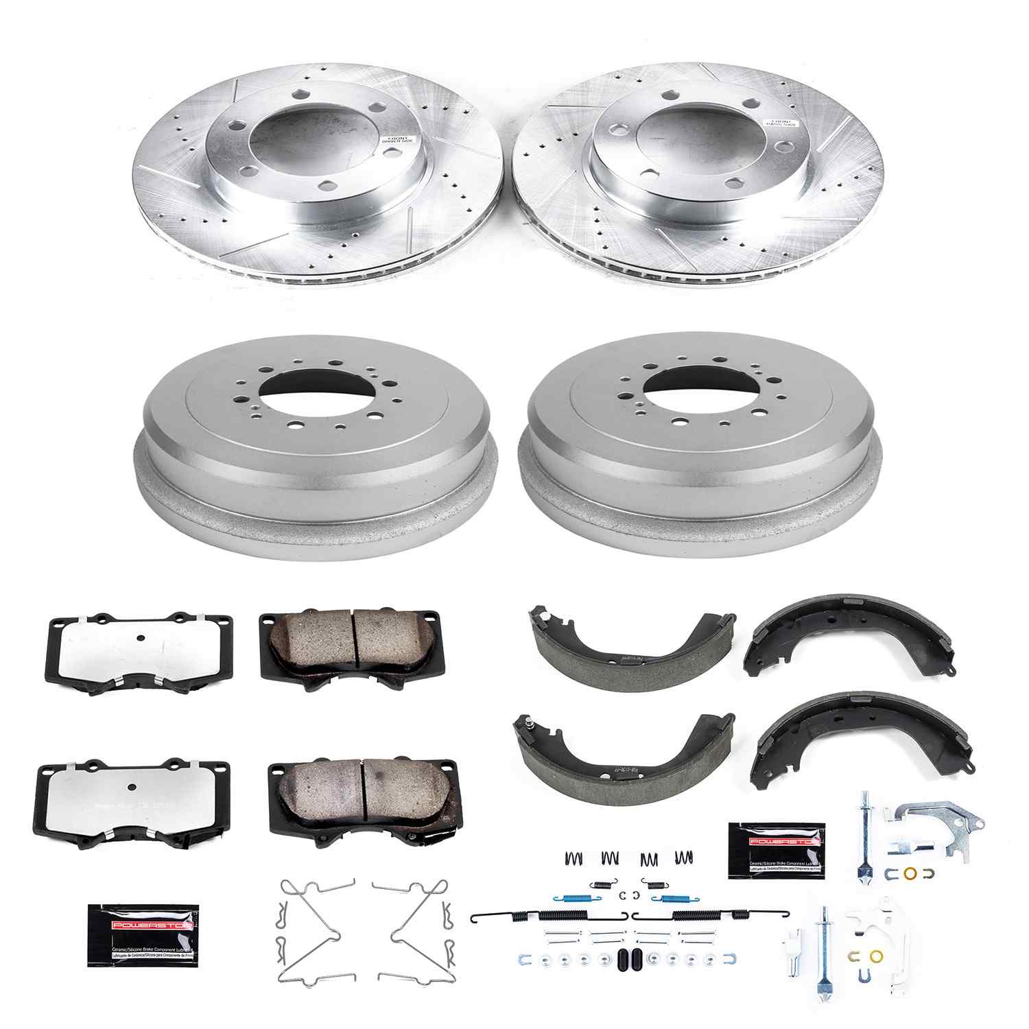 Power Stop 00-03 Toyota Tundra Front & Rear Z36 Truck & Tow Brake Kit