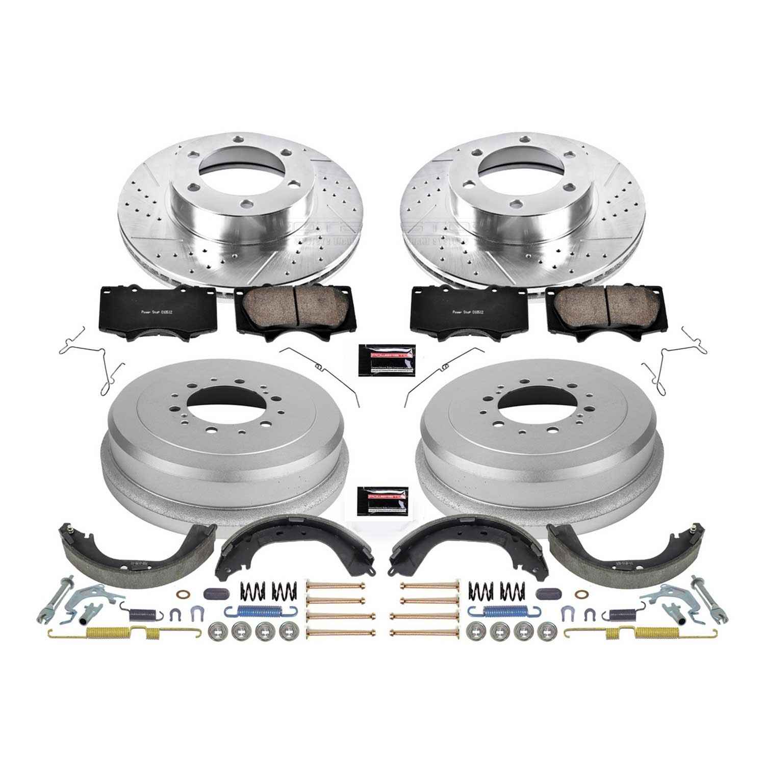 Power Stop 00-03 Toyota Tundra Front & Rear Z23 Evolution Sport Brake Kit