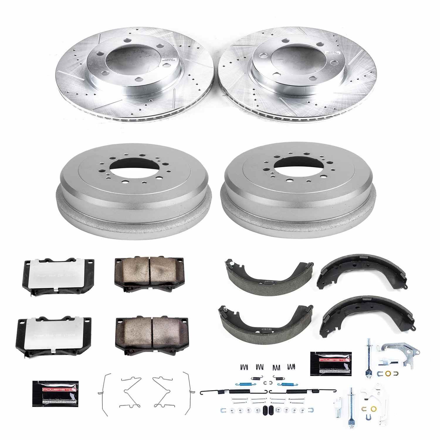Power Stop 00-02 Toyota Tundra Front & Rear Z36 Truck & Tow Brake Kit