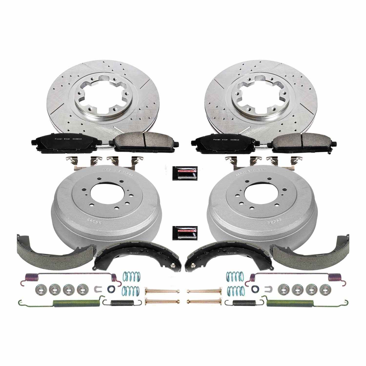 Power Stop 97-03 Infiniti QX4 Front & Rear Z23 Evolution Sport Brake Kit