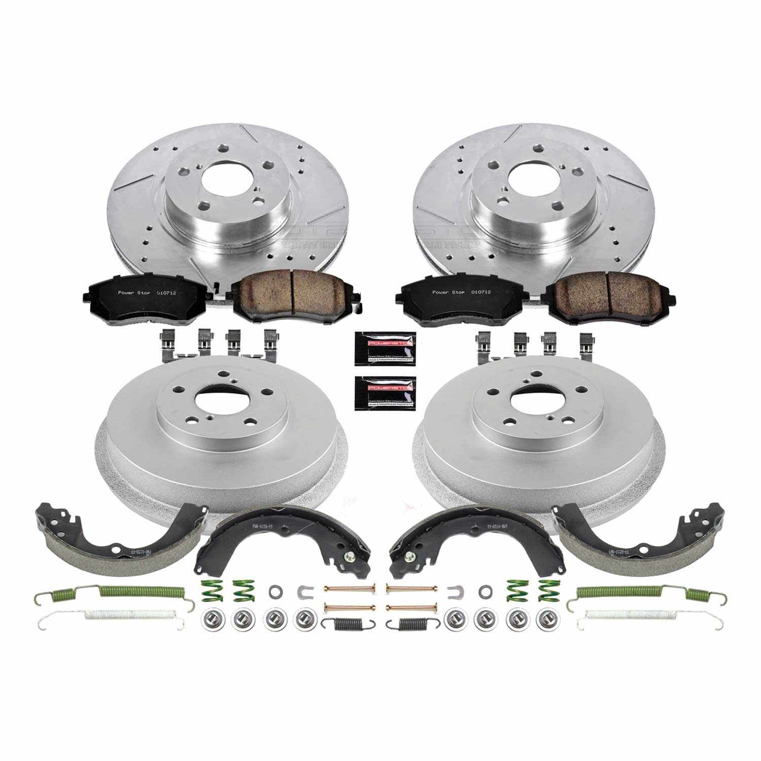 Power Stop 02-03 Subaru Impreza Front & Rear Z23 Evolution Sport Brake Kit