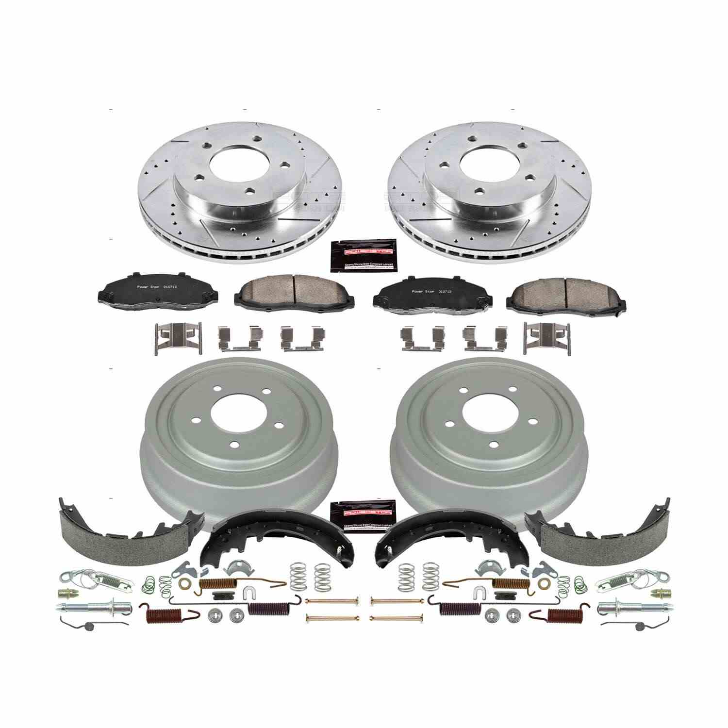 Power Stop 97-00 Ford F-150 Front & Rear Z23 Evolution Sport Brake Kit