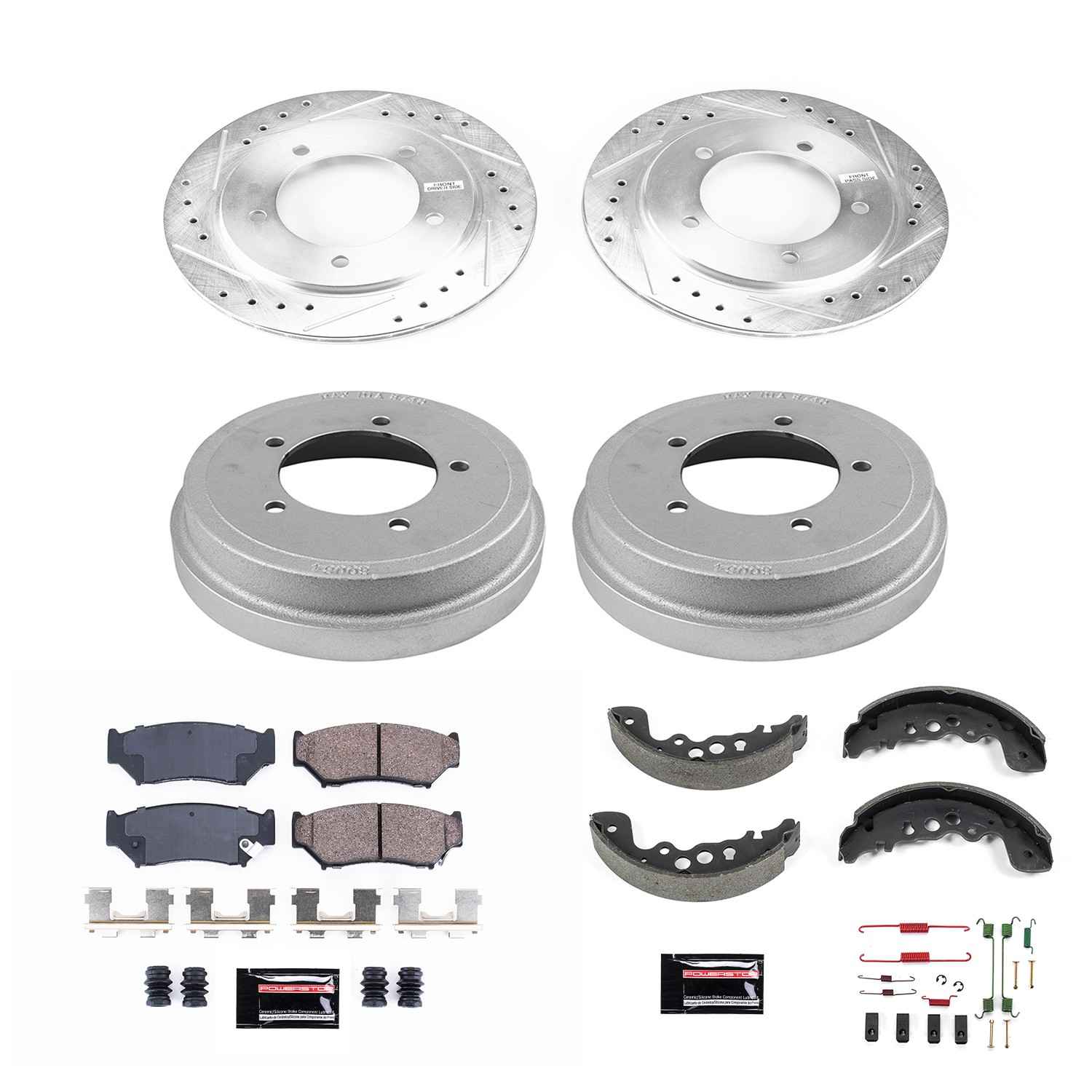 Power Stop 02-04 Chevrolet Tracker Front & Rear Z23 Evolution Sport Brake Kit