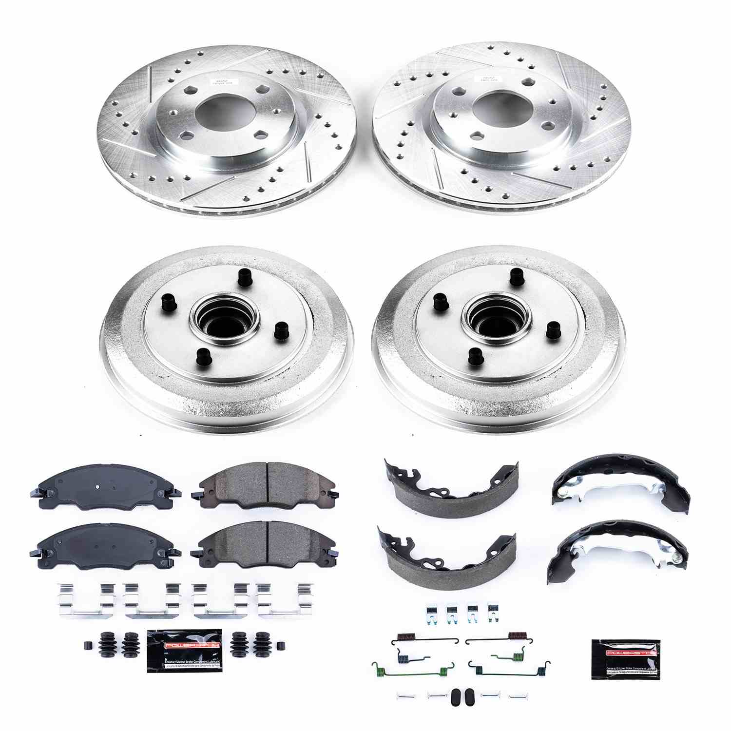 Power Stop 2008 Ford Focus Front & Rear Z23 Evolution Sport Brake Kit
