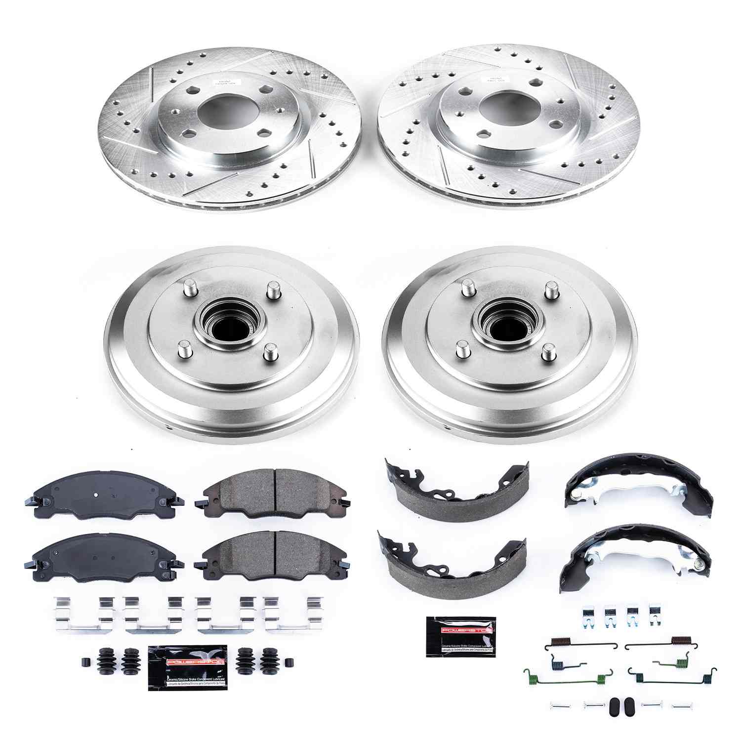 Power Stop 09-11 Ford Focus Front & Rear Z23 Evolution Sport Brake Kit