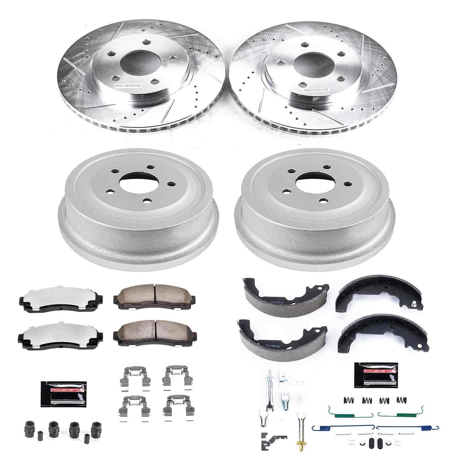 Power Stop 05-06 Chevrolet Equinox Front & Rear Z36 Truck & Tow Brake Kit