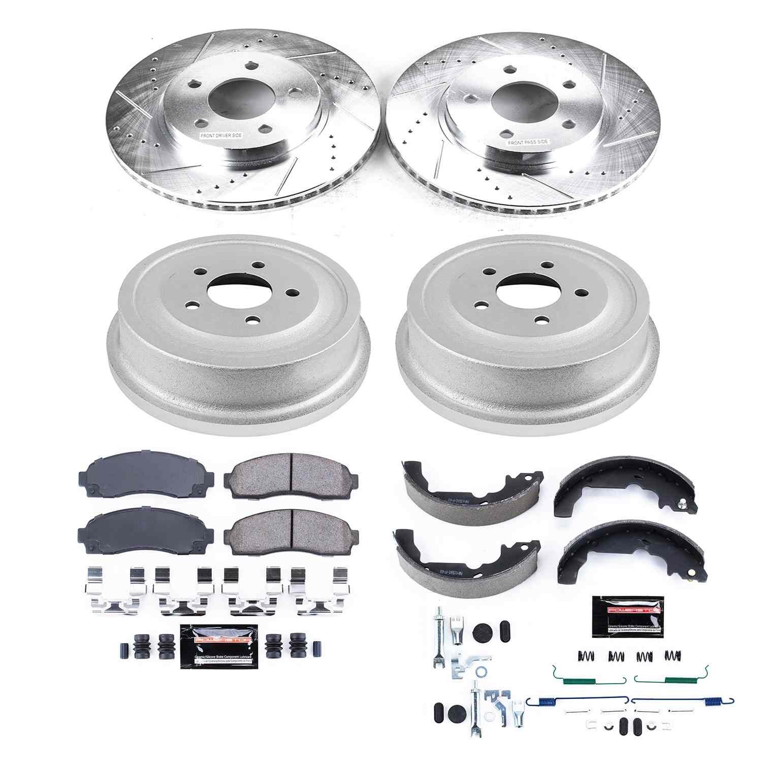 Power Stop 02-07 Saturn Vue Front & Rear Z23 Evolution Sport Brake Kit