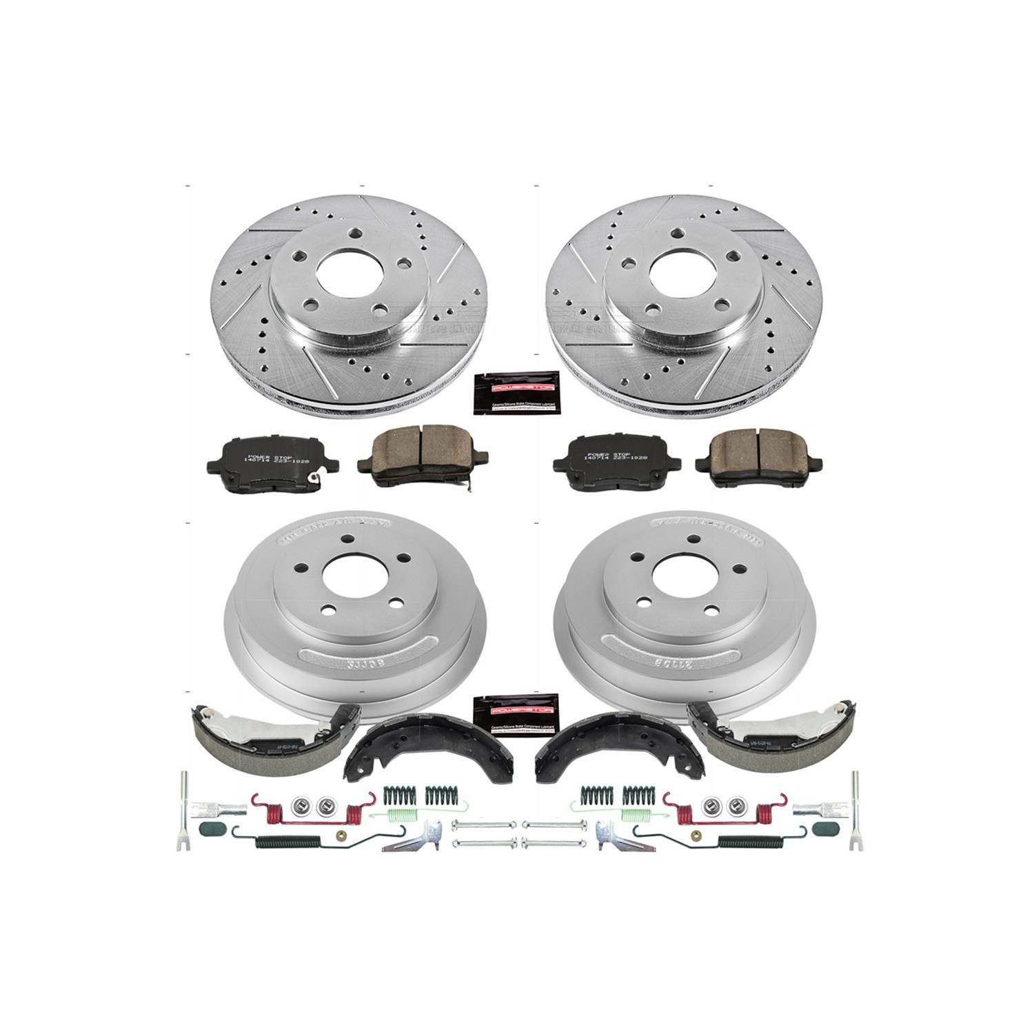 Power Stop 09-11 Chevrolet HHR Front & Rear Z23 Evolution Sport Brake Kit