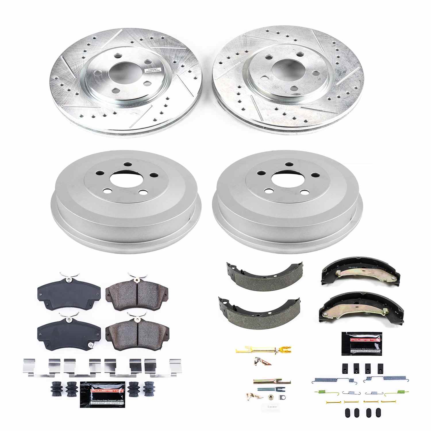 Power Stop 2004 Chrysler PT Cruiser Front & Rear Z23 Evolution Sport Brake Kit
