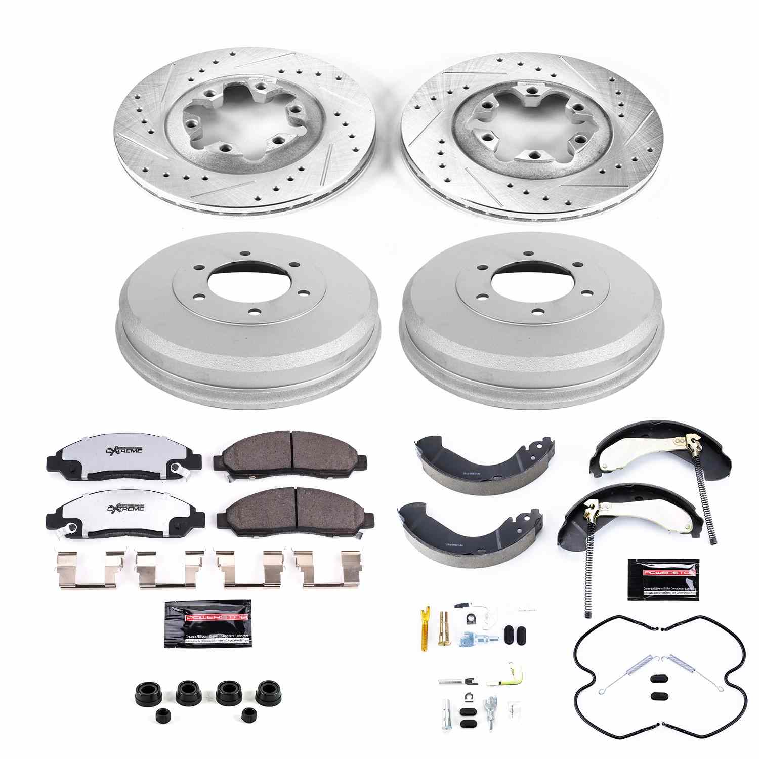 Power Stop 04-08 Chevrolet Colorado Front & Rear Z36 Truck & Tow Brake Kit