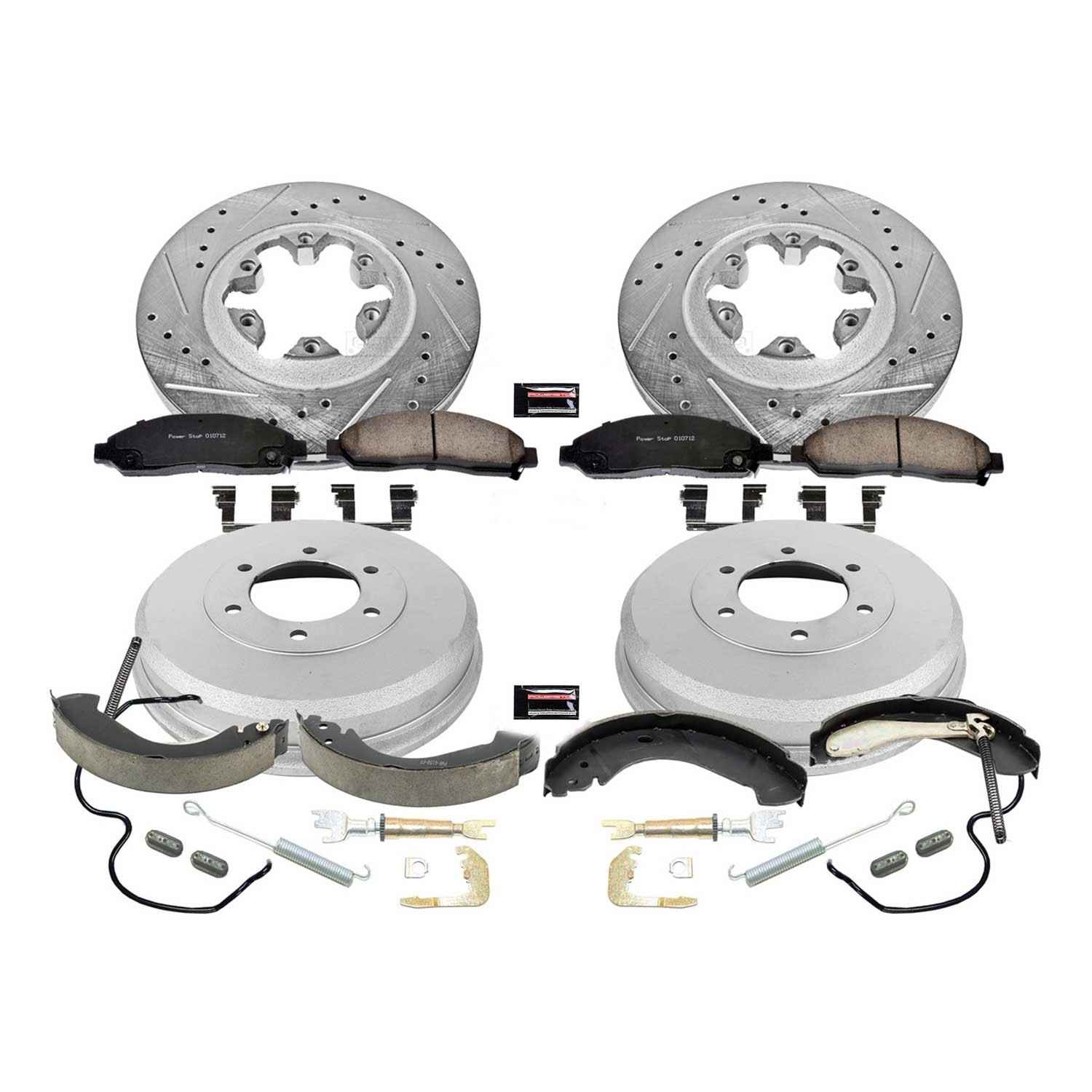 Power Stop 04-08 Chevrolet Colorado Front & Rear Z23 Evolution Sport Brake Kit